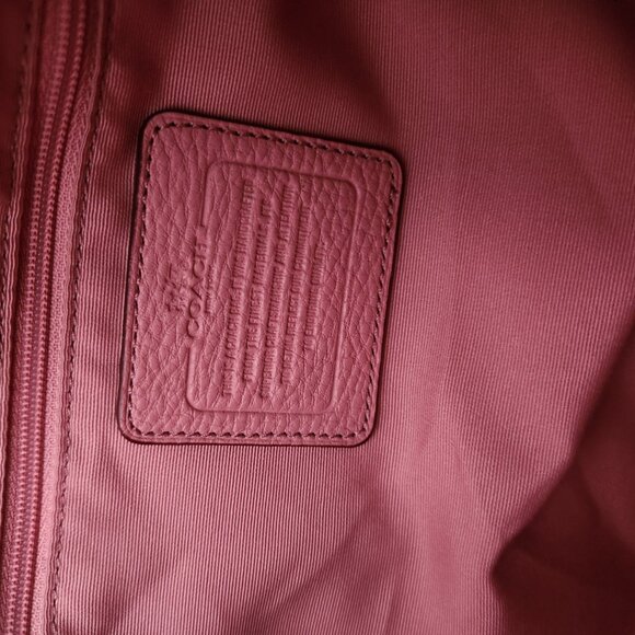 Like New Coach Madison Isabelle Pink Leather Shoulder Bag Purse - Picture 17 of 17